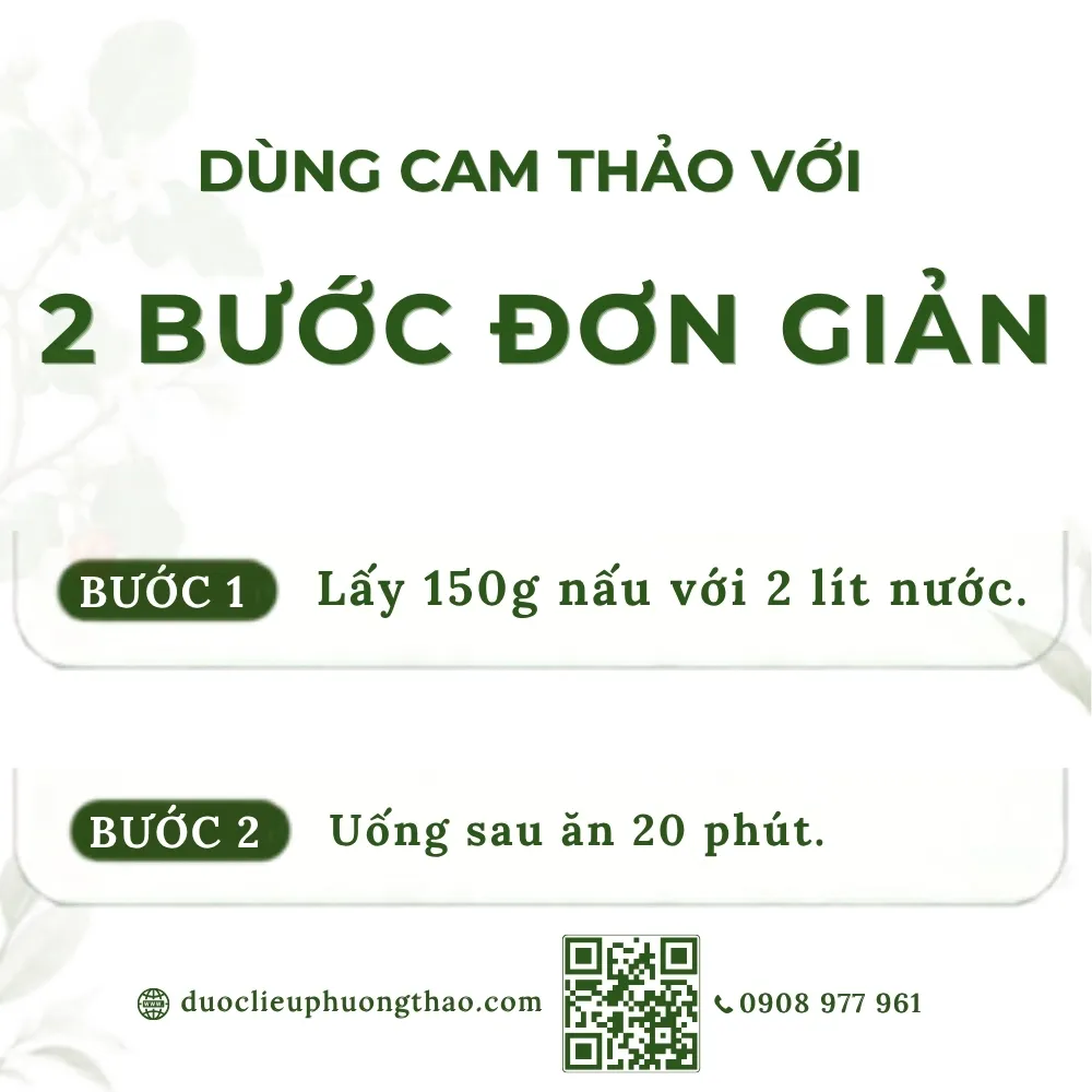 Cam thảo (cam thảo bắc, lộ thảo)