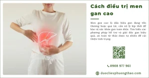 Làm sao để áp dụng cách điều trị men gan cao đúng chuẩn y khoa?