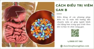 Cách điều trị viêm gan B