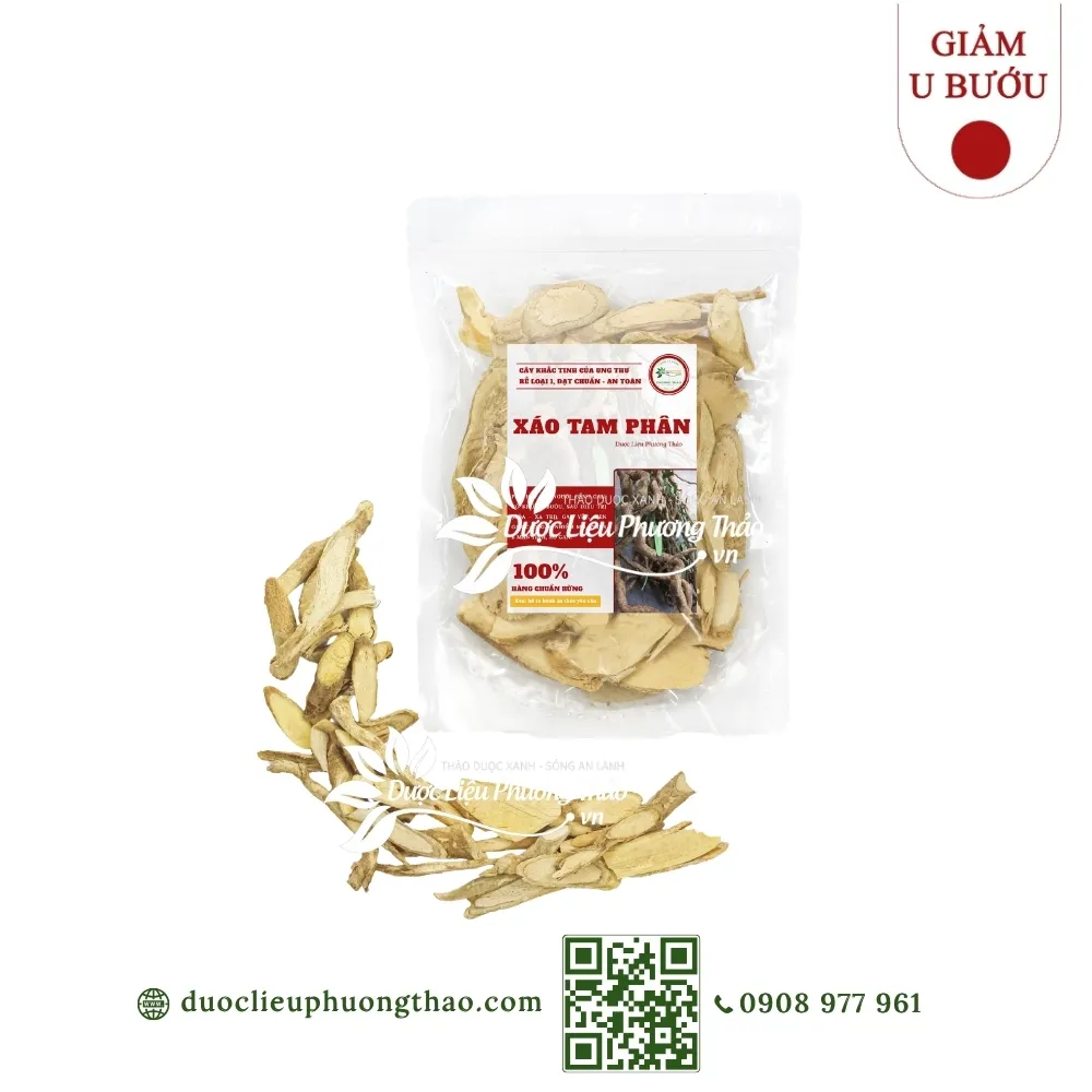 xáo tam phân xắt lát