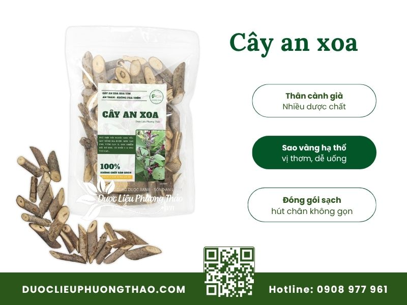 Sản phẩm cây an xoa khô sạch chất lượng tại Dược Liệu Phương Thảo TP.HCM