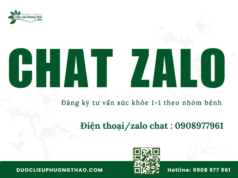 Liên hệ zalo hoặc gọi để được tư vấn sức khỏe