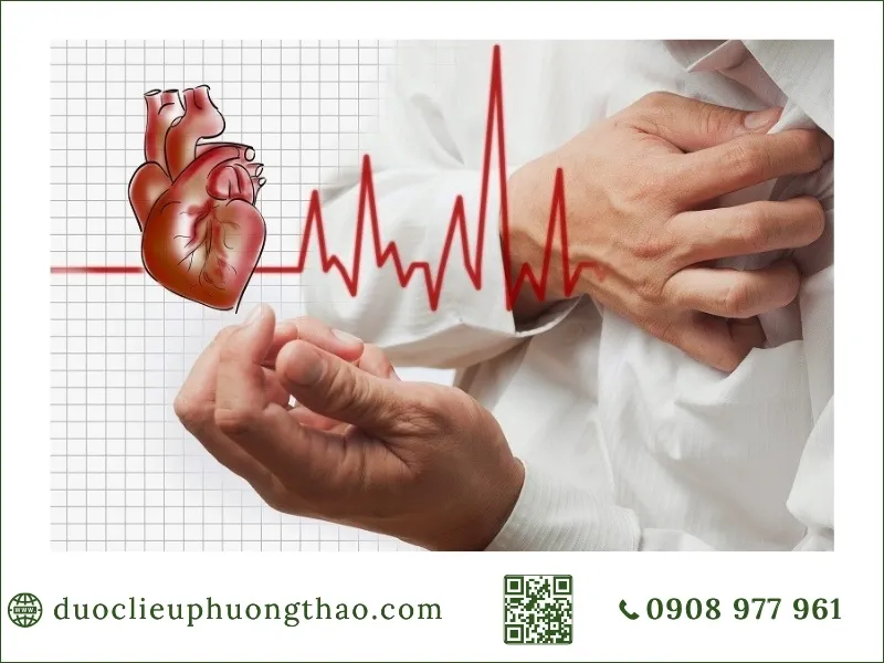 Hình ảnh mô phỏng nhịp tim và hoạt động đo huyết áp kiểm tra sức khỏe tim mạch.