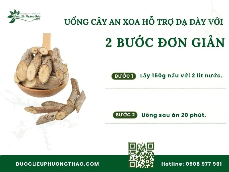 Cách nấu nước cây an xoa uống đơn giản tại nhà