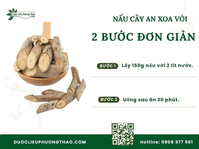 Cách nấu nước cây an xoa uống đơn giản tại nhà