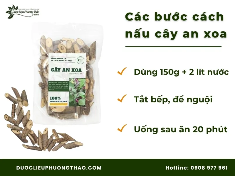 Cách nấu cây an xoa đúng chuẩn tại nhà an toàn và hiệu quả từ sơ chế đến khi sử dụng Các bước cách nấu cây an xoa