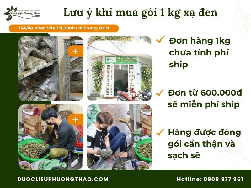 Cây xạ đen bao nhiêu một ký? Cập nhật giá 1kg xạ đen khô 2026 Lưu ý khi mua gói 1kg xạ đen